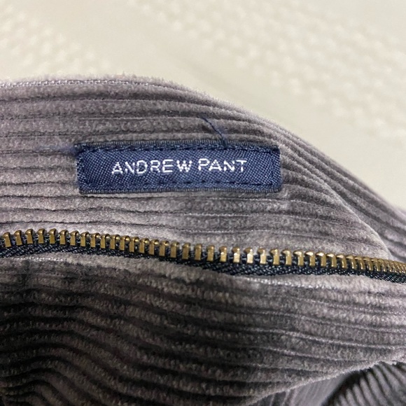 Grey Corduroy Polo Pants - Picture 2 of 9
